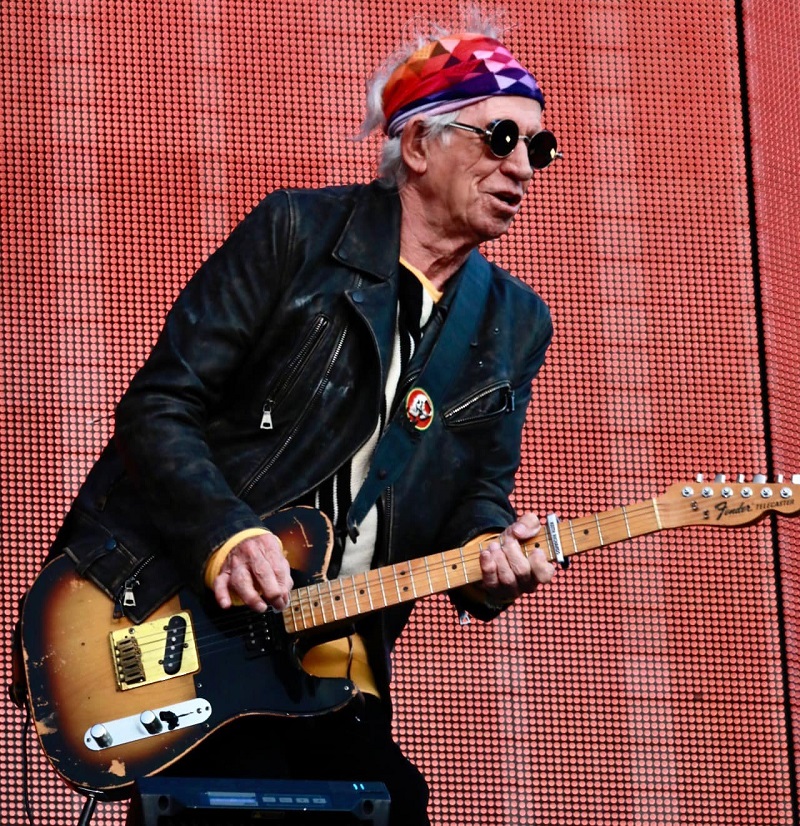 Rolling Stones - Keith Richards en Italia.